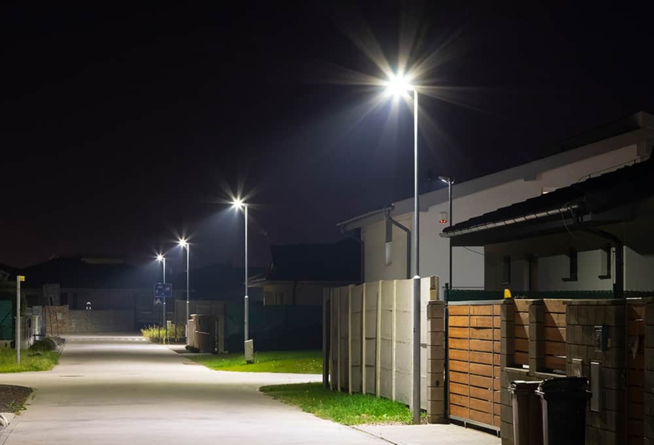 LED-Straßen­beleuchtung bei Thomanek Elektrotechnik GmbH & Co.KG in Merkendorf